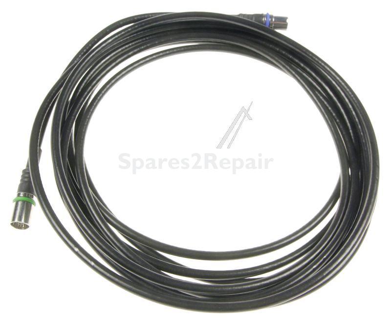 Wisi Sat Connecting Cable - Ds 37 U 0500 Round Cable Iec-socket-iec-plug, 5,0 M, 1pc