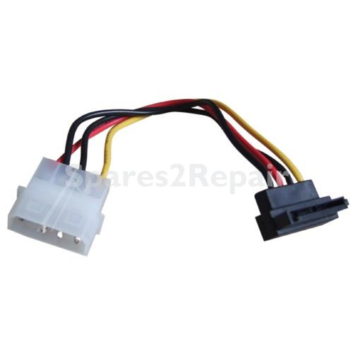 Internal Power Supply Cable - Sata Stromkabel Adapter 0,15m