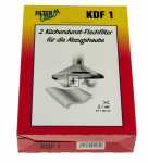 Filterclean Grease Filter - Kdf1 300003-kdf Cooker Hood Grease Filter 56cm X 47cm (2 Pack)