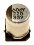 Samsung Smd Electrolytic - 220uf35v 2402-001088 C-al smd 220µf 20% 35v lz tp 8 3x8 3x10
