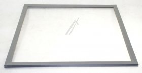 Freezer Door Seal - C00386901 481010777351 Magnetic Seal Grey [Whirlpool Indesit]
