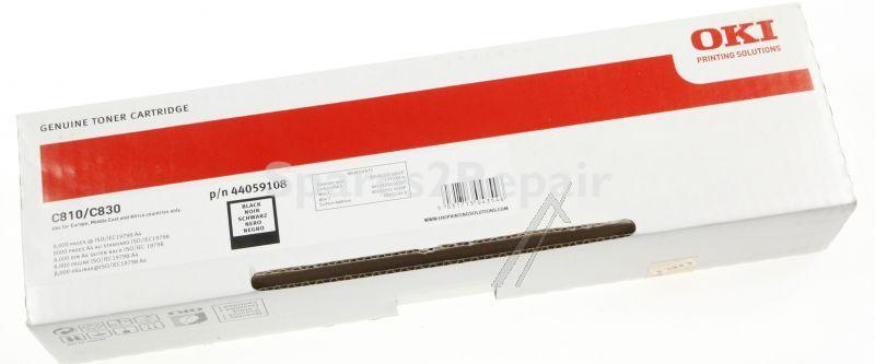 Oki Toner Cartridge - 44059108 Oki Toner Black C810-c830 8k