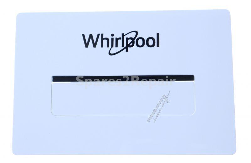 Handle - C00666306 488000666306 Handle Drawer Essent Assembly White Wh [Whirlpool Indesit]