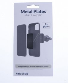 Mobilize Capstan Mounting - Metallplatten 2er-pack Schwarz
