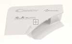 Detergent Dispenser Cover - 70008194 Drawer Front Bianca Candy [Candy Hoover]