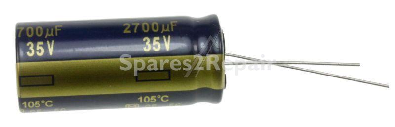 Panasonic 35v Radial Electrolytic 105 De - 2700uf-35v Elco Radial Pan 105° 16x35 5mm Rm=7 5mm -rohs-