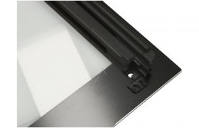 Oven outer Door - 5551184111 Porthole Black Electrolux 594x328 [Electrolux Aeg]