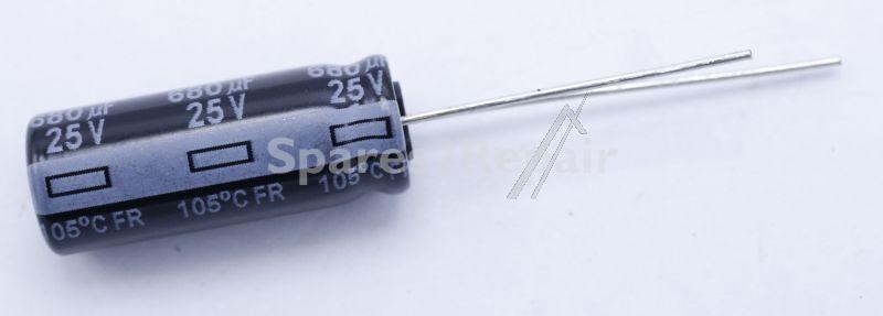 Panasonic 25v Radial Electrolytic 105 De - 680uf-25v Elco Radial Pan 105° 8x20mm
