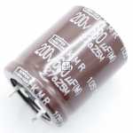 Nippon Chemi Con 200v Radial Electrolytic 105 D - 680uf-200v Ekmr201vsn681mq30s Elco Radial 105° Snap-in 25 4x30mm