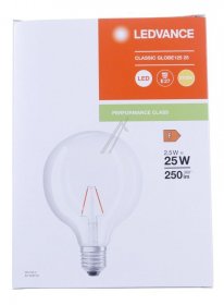 Ledvance Lamp - Led Classic Globe P 2.5w 827 Fil Cl E27 - LED G12525 2.5W