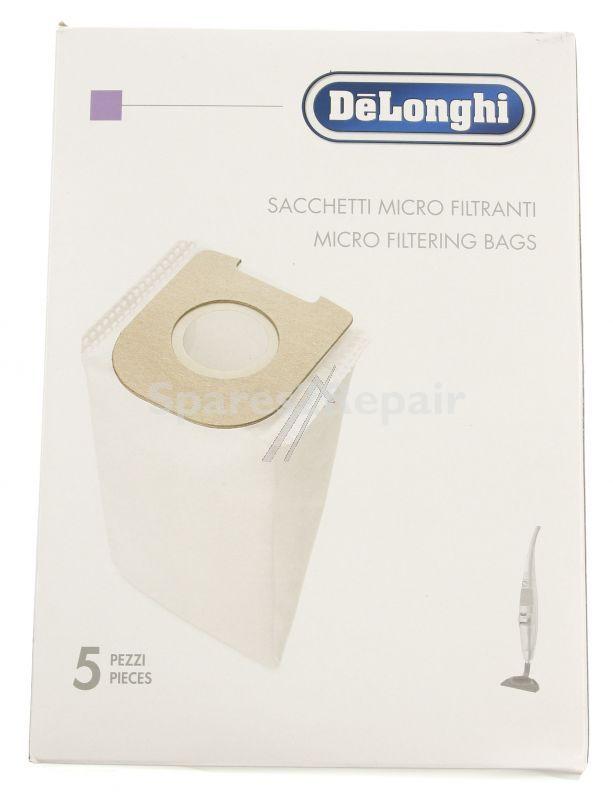 Vacuum Cleaner Bags - 5591119700 Dust Bag 5-pack Xtd Series [Delonghi]