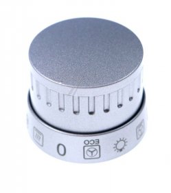 Control Knobs - 9071839 Knob Scandiuma 12309 Inox [Amica]