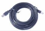 Compatible Typ a plug-typ b plug Usb 2.0 - Usb-a Adapter Cable Usb-b 2 0 Black 5m