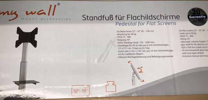 Mywall Universal Stand - Hp1c Foot For Lcd Led Plasma Tv 32- (81-140cm)