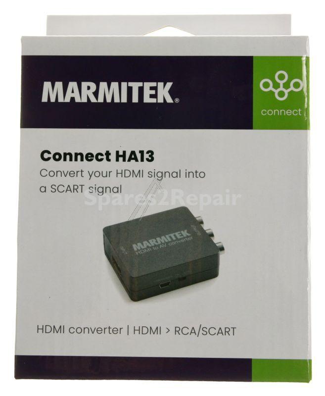 Marmitek Hdmi Converter - Connect Ha13 25008263 Hdmi To Rca Adapter - Digital Video Converter - Scart - Composite - Pal - 1080p - Full Hd
