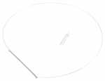 Clamp For Door Sleeve - C00286084 482000088303 Bellows Clamp (tank Front) Aq Hd [Whirlpool Indesit]