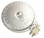 Smeg Ceramic Heater Element - 1054111044 805690335 1200w Cook Plate