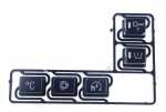 Button - C00644180 488000644180 Option Buttons Blk Low Core Pre [Whirlpool Indesit]