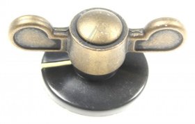 Smeg Button - 516412349 Switch Button Wh