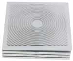 Haroplast Buffer - 4 Vibration Absorbers (square) 8x8cm