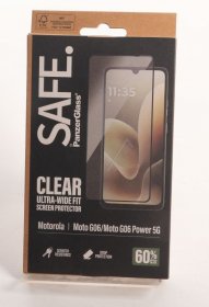 Safe By Panzerglass Display Protective Film - Sa82189 Safe By Panzerglass Screen Protector Motorola Moto G06 | Moto G06 Power | Ultra-wide Fit