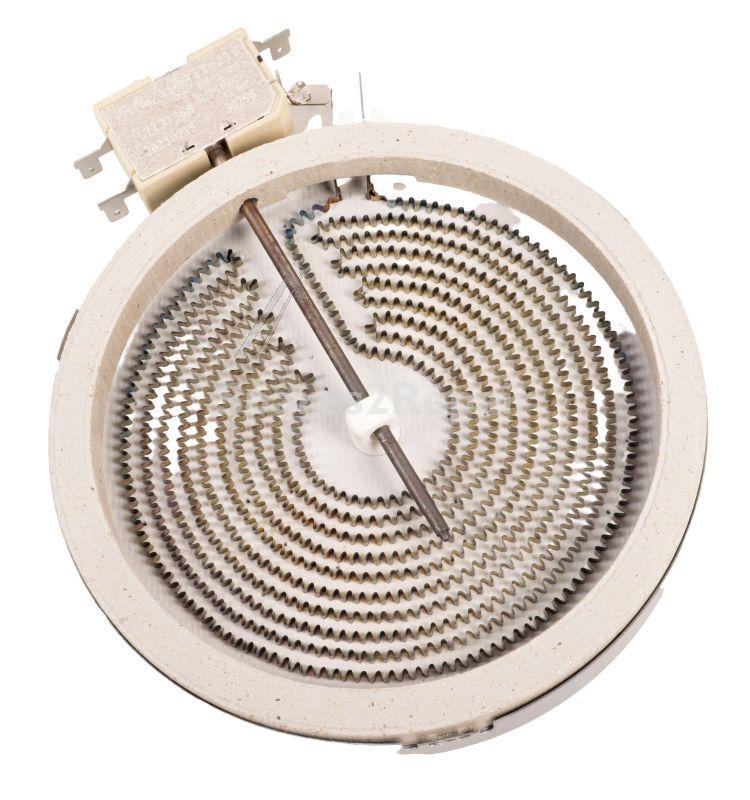 Single Circuit Radiation Heate - C00972027 488000972027 Heating Element 145mm 1200w [Whirlpool Indesit]