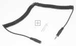Compatible Jack Plug-jack Socket - 3 5mm-stereo Plug-3 5mm-stereo Socket 3 0m Spiral Lead