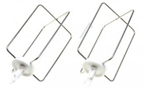 Beater - Kw715856 Whisks (pair)-white Fdp601wh-fdp623wh [Delonghi]