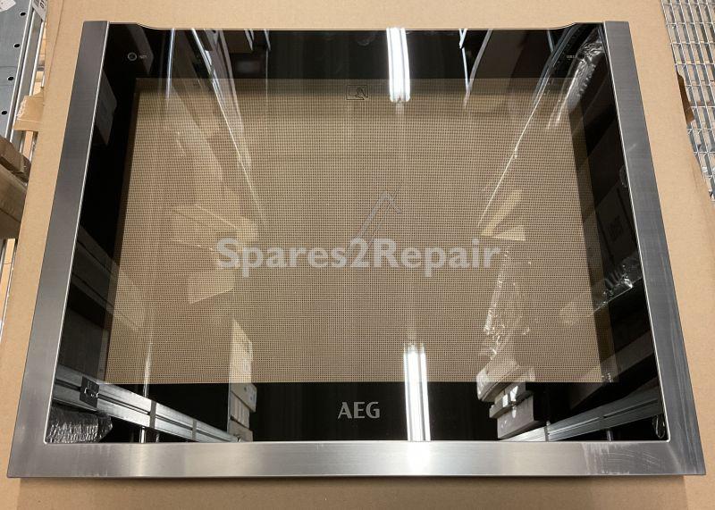 Oven inner Door Glass - 3874939022 Glass Silkscreened 504x397mm [Electrolux Aeg]