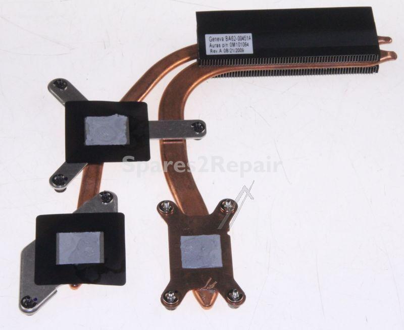 Samsung Notebook Cooler - Ba62-00451a Heat Sink-cpu geneva al t3 w75l26mm yel