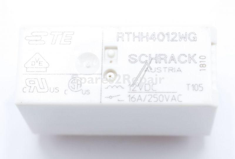 Te Connectivity Schrack Pcb Relay To 12v - 12vdc 16a-250vac Relay