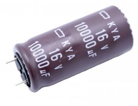Nippon Chemi Con 16v Radial Electrolytic 105 De - 10000uf-16v Ekya160ec3103mlp1s Elcap Radial Pan 105° 18x36mm -rohs-