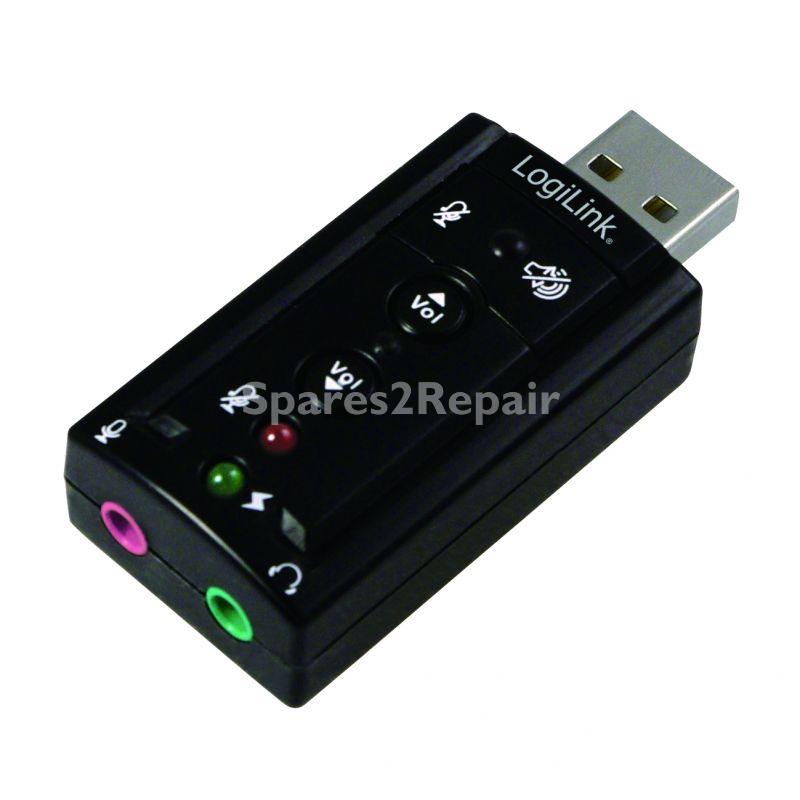 Logilink Soundcards Pc Usb - Usb2.0 Sound Card, 7.1 Virtual 3d Sound Effect