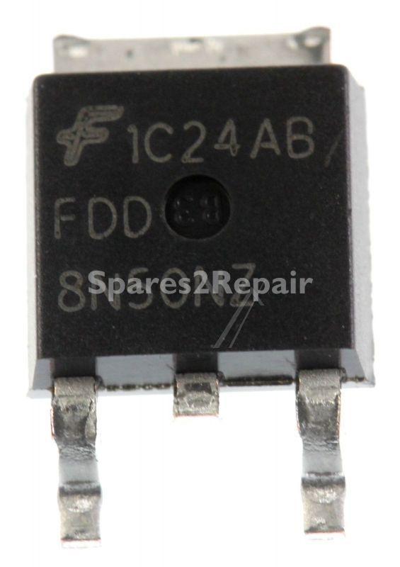 Fairchild Mos Fet Transistor - 8n50nz N-kanal Mosfet, 500v 6,9a, Smd To-252 D-pak