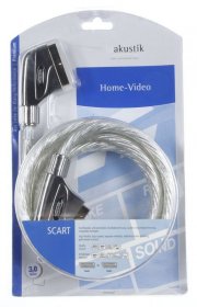 Inakustik Scart Plug-scart Plug - 0042203 Premium Scart Plug-scart Plug 3 0m