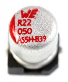 WÜrth Elektronik 50v Smd-electrolytic 105 Degre - 0,22uf-50v Smd-elko We 105° 4x5,5mm