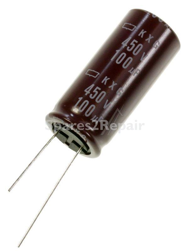 Nippon Chemi Con 450v Radial Electrolytic 105 D - 100uf-450v Elko Radial 105° 18x40mm -rohs-conform-