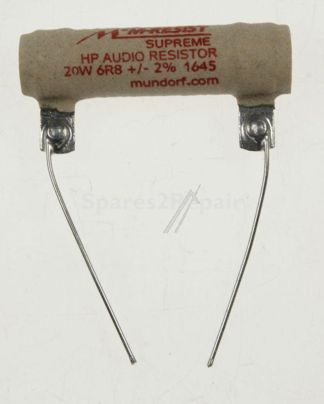 Mundorf Wirewound Resistor - 6,8r-20w Mresist Supreme Cement-resistor, 11x51mm