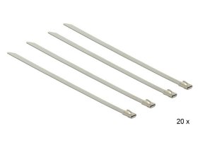 Delock Cable Ties - Cable Ties Stainless Steel L 150 X W 4.6 Mm 20 Pieces