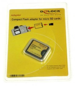 Delock Cable/plugs/adapter - Compact Flash Adapter For Micro Sd Memory Cards