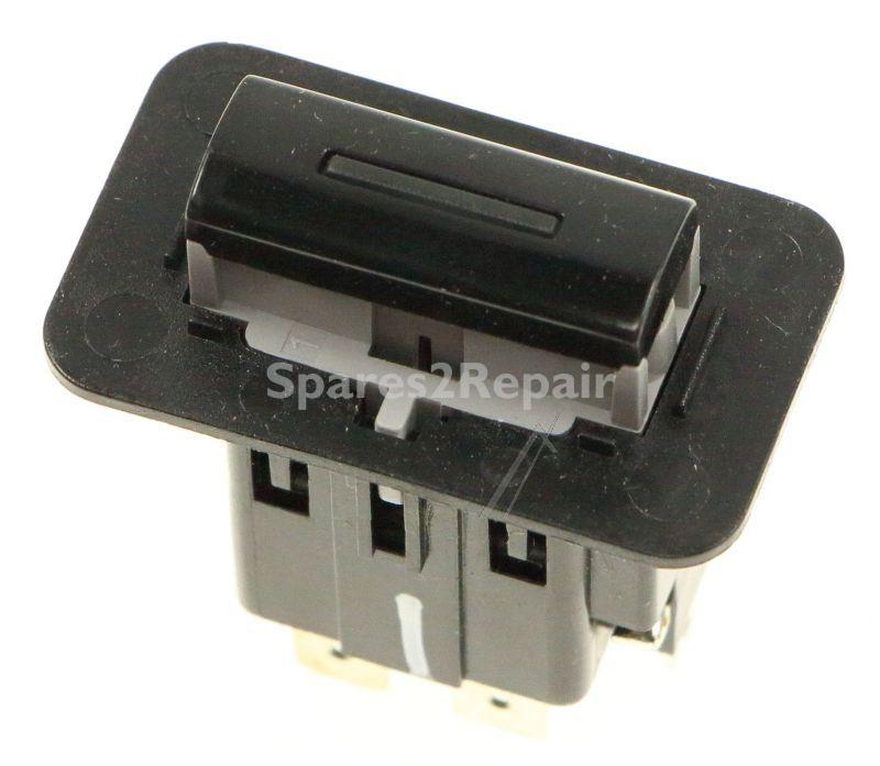 Button - 140023741121 Push Button Black Red [Electrolux Aeg]