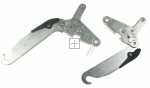 Door Hinge For Dishwasher - C00636775 488000636775 Kit Rh + Lh Hinges [Whirlpool Indesit]