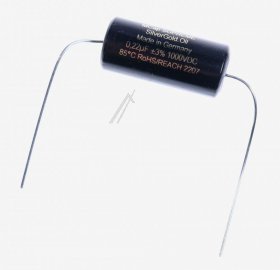 Mundorf Foil Capacitor - 0,22uf-1000v High-end Audio Filmcap. Axial 85° 19x39mm