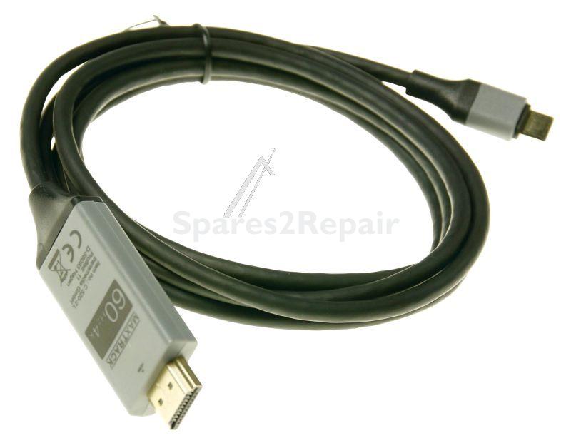 Compatible Hdmi Cable - Usb Type C Plug - Hdmi Plug 4k Uhd @ 60hz Plug & Play 2m
