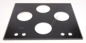 Hot Tray - C00495332 488000495332 Working Table Glass Td640(bk) 2016 [Whirlpool Indesit]