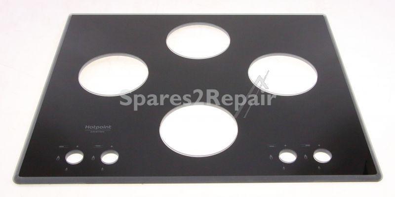 Hot Tray - C00495332 488000495332 Working Table Glass Td640(bk) 2016 [Whirlpool Indesit]