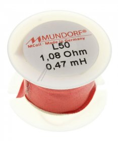 Mundorf Coil - 0,47mh-1,08r Mcoil Air-coil, Ofc-copper, 0,5mm-wire, 30x20mm