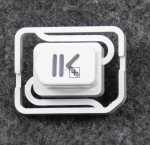 Button - C00507979 488000507979 Pushbutton Gw Start-pause Futura [Whirlpool Indesit]