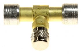 Lokring Lokring Connector - 9 53nkmssv00 L13000779 Brass Coupling With Schrader Valve (type 00)
