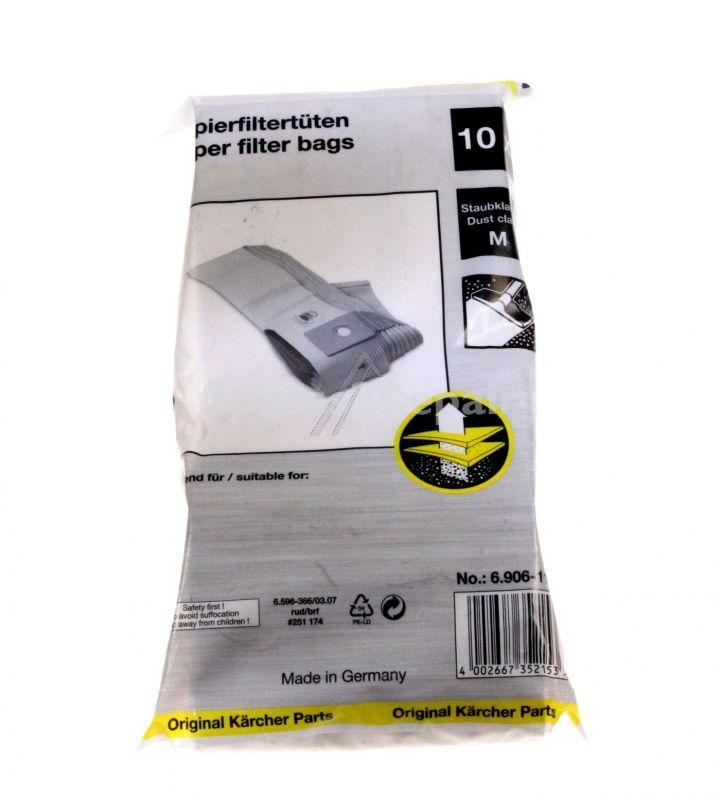 Karcher Vacuum Cleaner Bags - 6 906-118 0 Dust Bags X 10